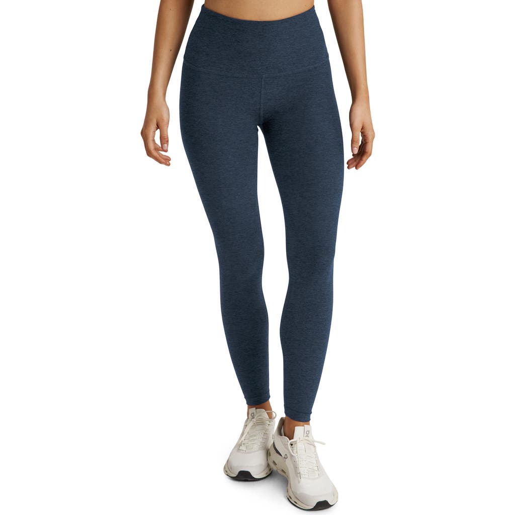 Beyond Yoga Caught in the Midi High Waist Leggings in Nocturnal Navy  product