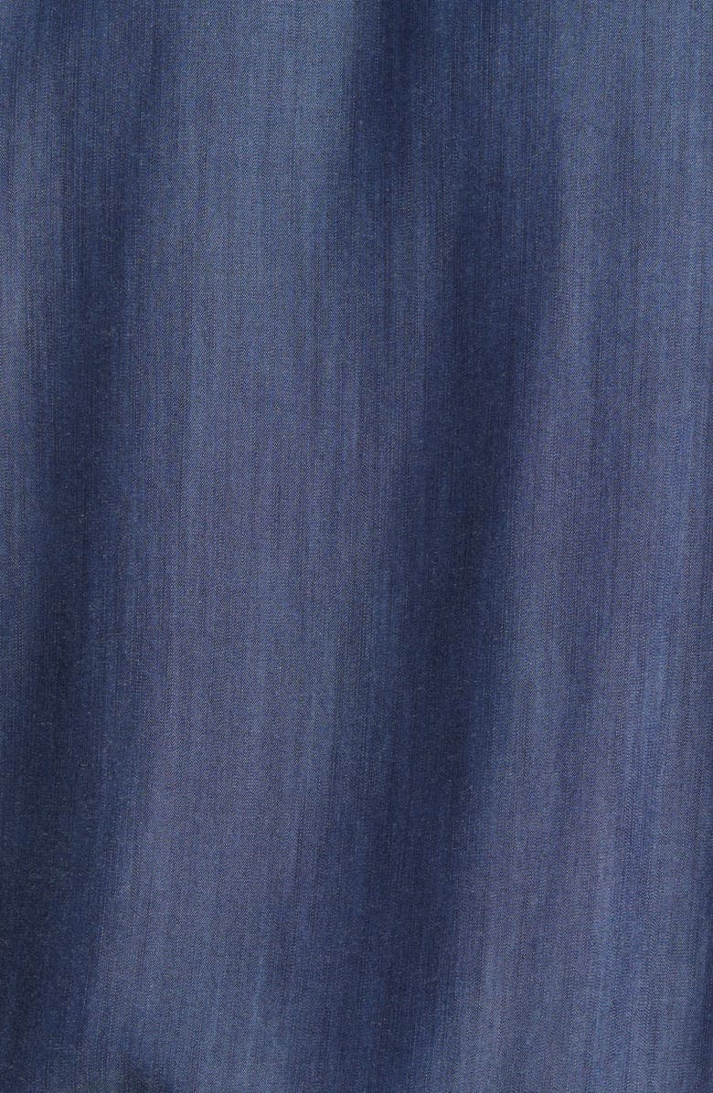 Stone Rose Denim Button-Up Shirt, Alternate, color, 