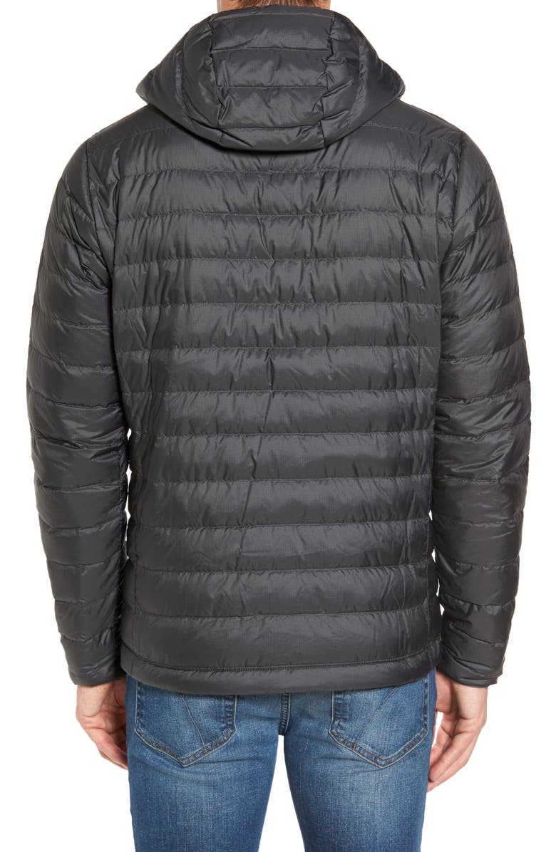 Patagonia Packable Windproof & Water Repellent Down Hooded Jacket, Alternate, color, 