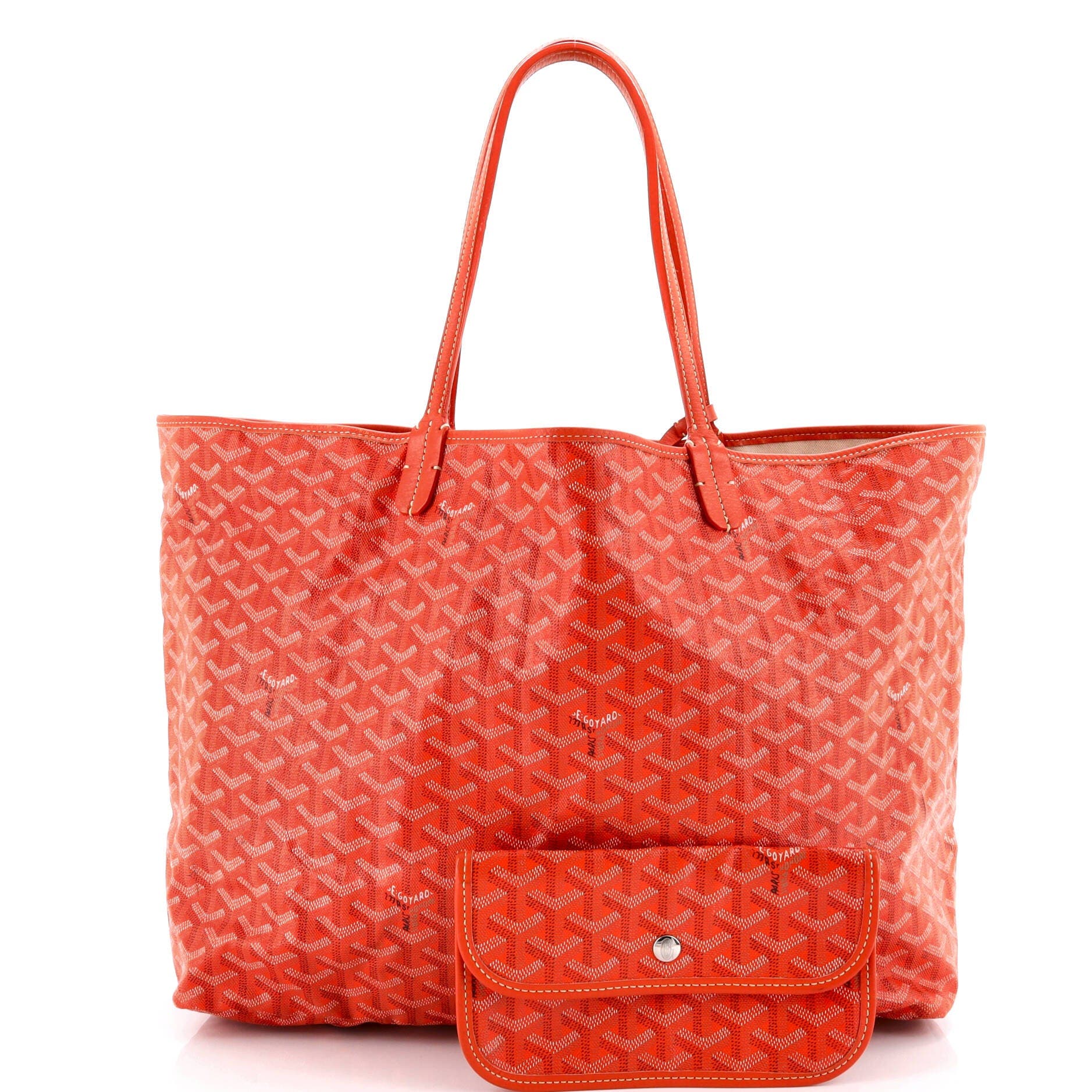Pre-Owned Goyard Saint Louis Tote Coated Canvas GM, Alternate, color, 