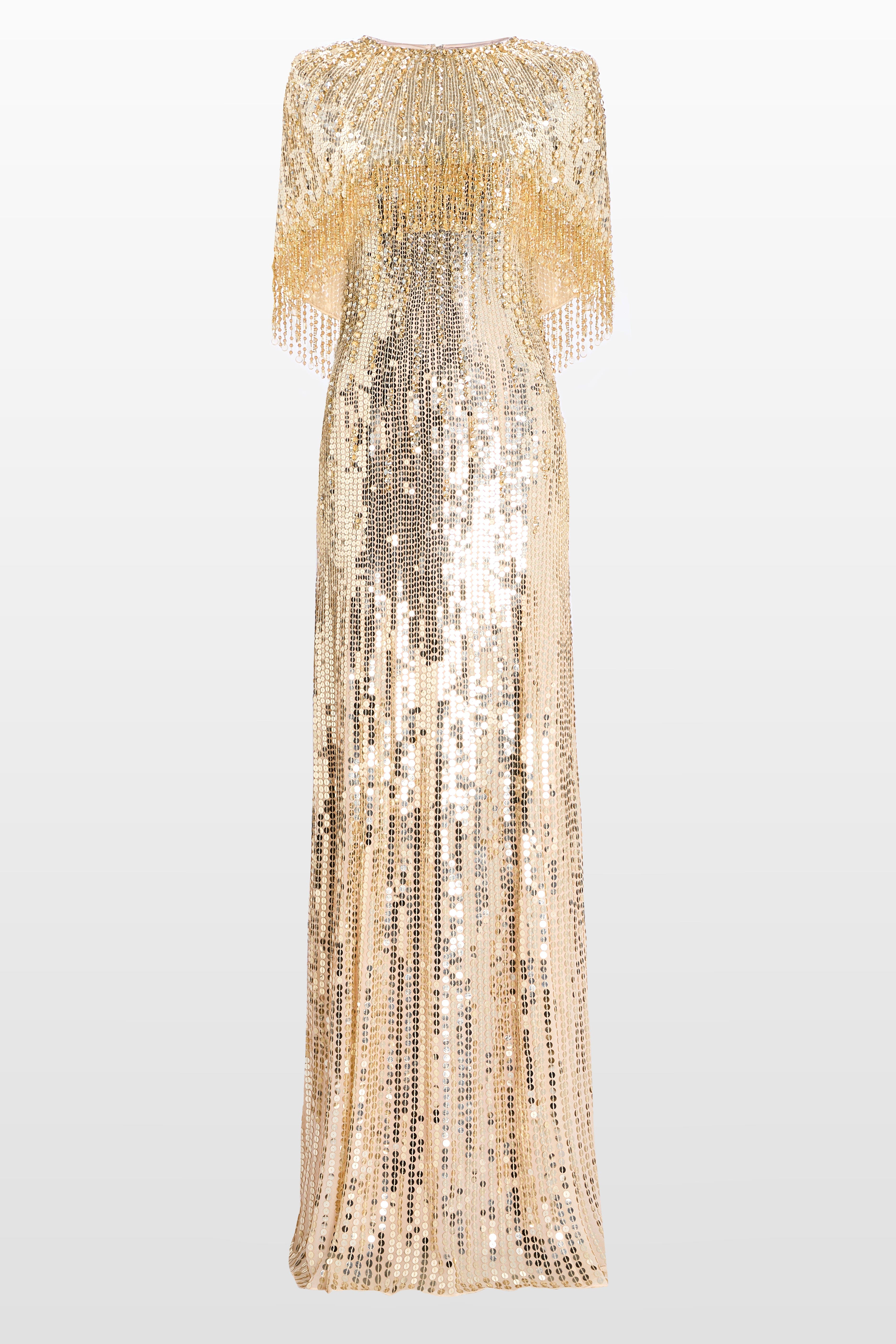 Blake Sequin-Embellished Maxi Dress - image 2