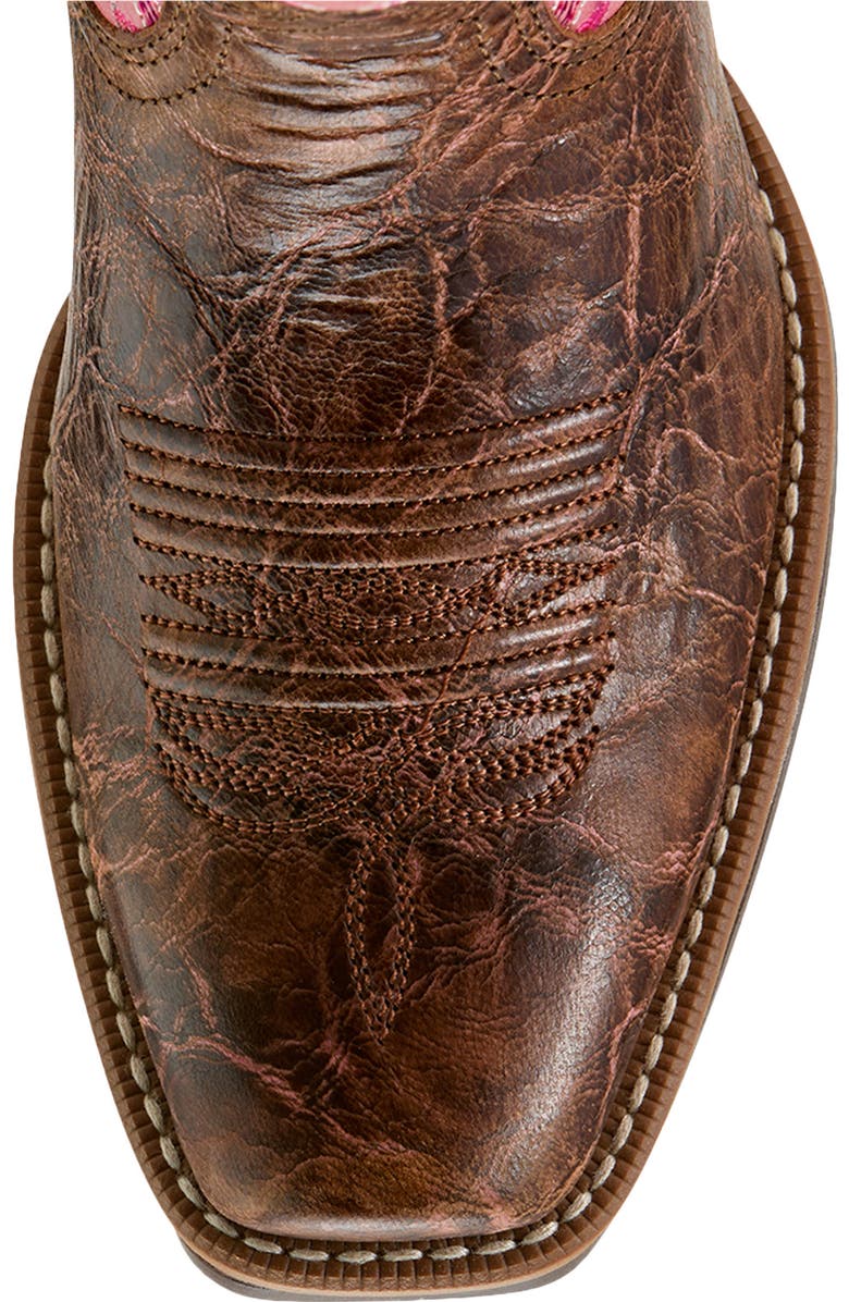 Ariat Junction Cowboy Boot, Alternate, color, Jasper Blush/ Pink Topaz