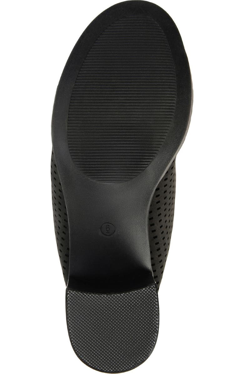 JOURNEE Ziff Perforated Mule, Alternate, color,