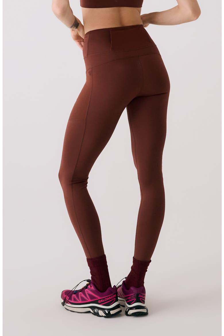 Action 7/8 Length Ankle Leggings, Alternate, color, SIENNA