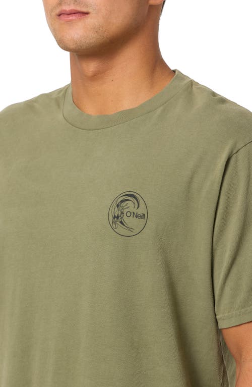 O'neill Og '60s Ad Graphic T-shirt In Green