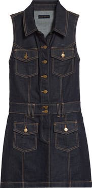 Ramy Brook Jenna Sleeveless Denim Minidress