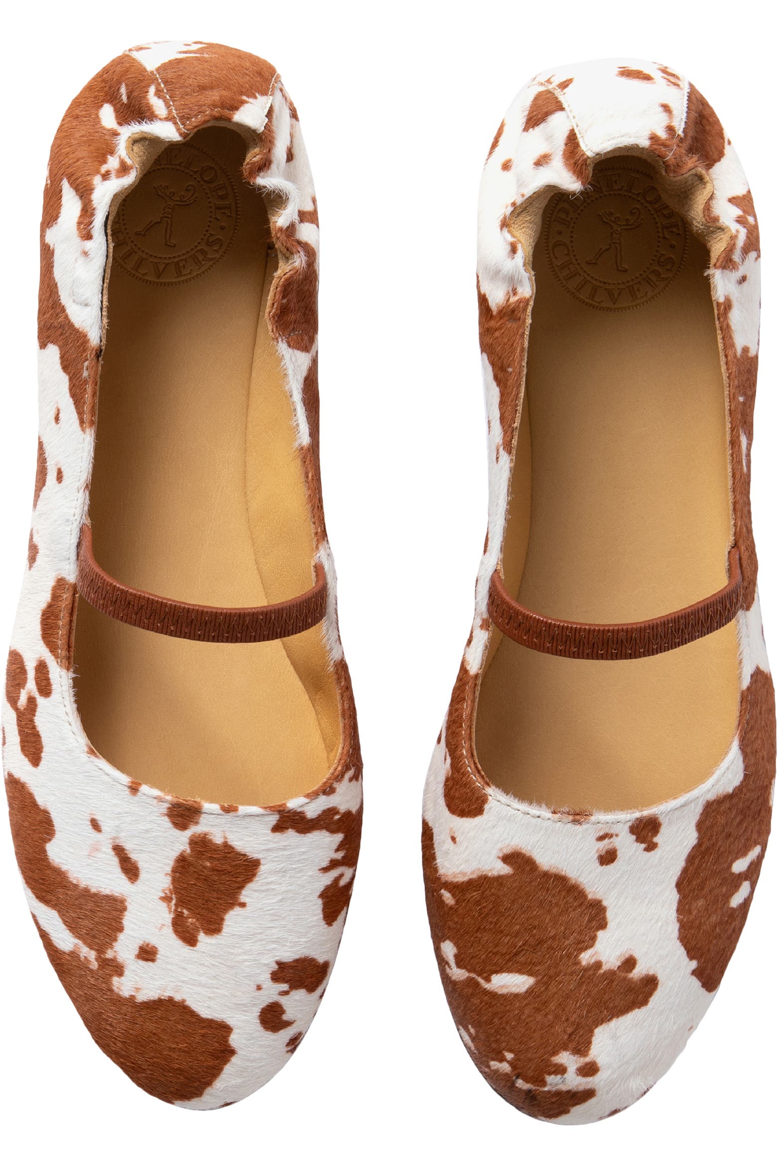 George Chilvers Colorized Penelope Chilvers Jazz Genuine Calf Hair Mary Jane Flat (Women) | Nordstrom