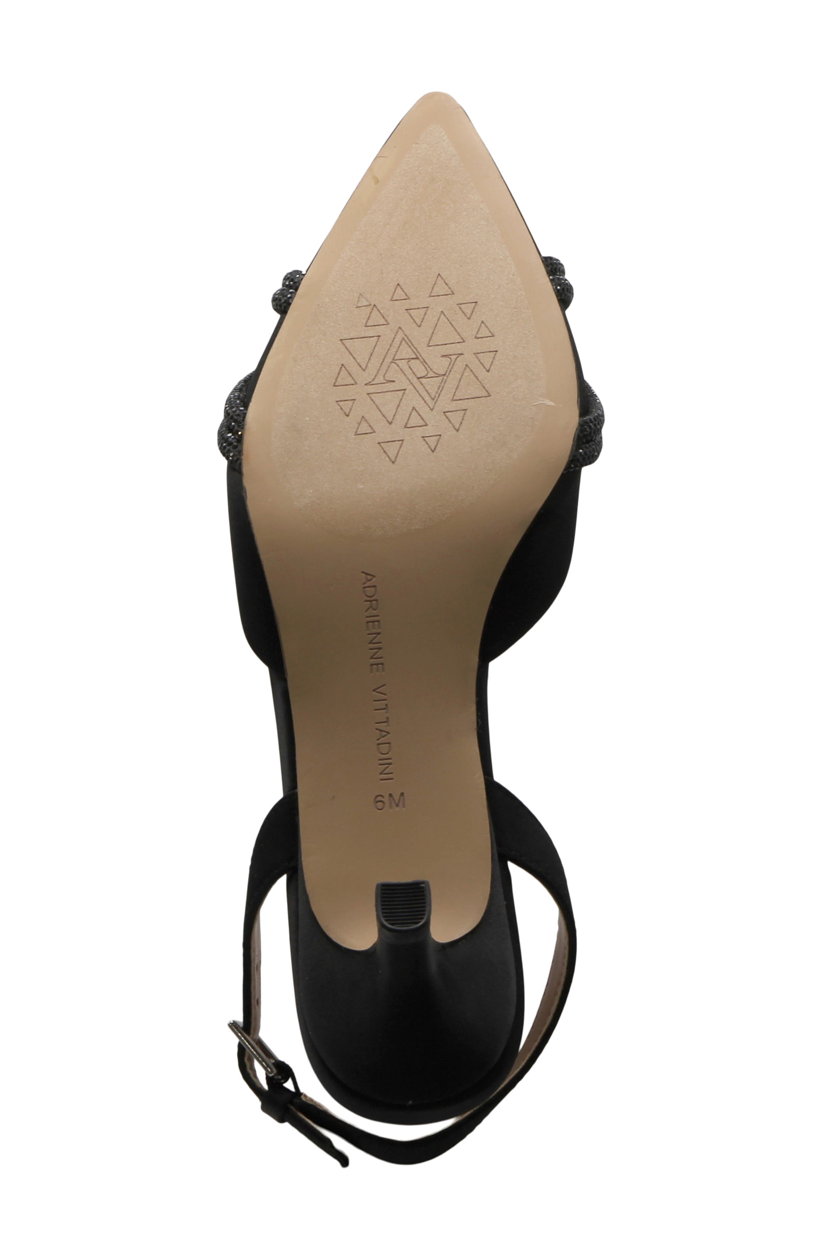 Adrienne Vittadini Sabriel Kitten Heel Slingback Pump, Alternate, color, Black-St