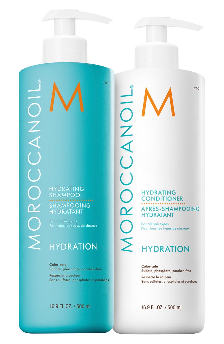 MOROCCANOIL<sup>®</sup> Hydrating Shampoo & Conditioner Set (Limited Edition) USD $100 Value, Alternate, color, 