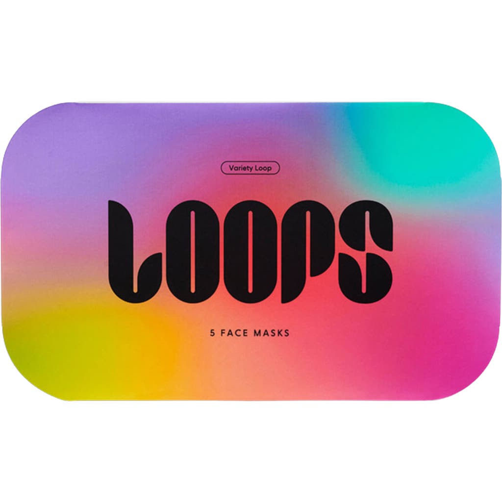 Loops Variety 5-pack Face Masks In Variety