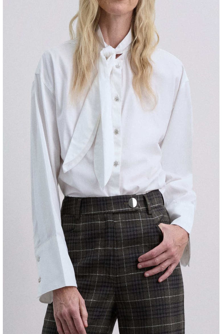 Joytie Shirt, Main, color, White