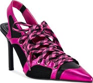 AZALEA WANG Jordan Pointed Toe Slingback Pump