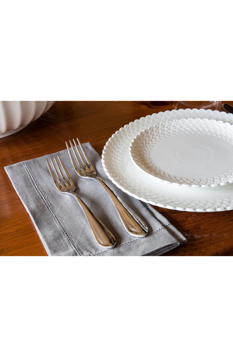 Fortessa Forge 20-Piece Place Setting, Alternate, color, Silver