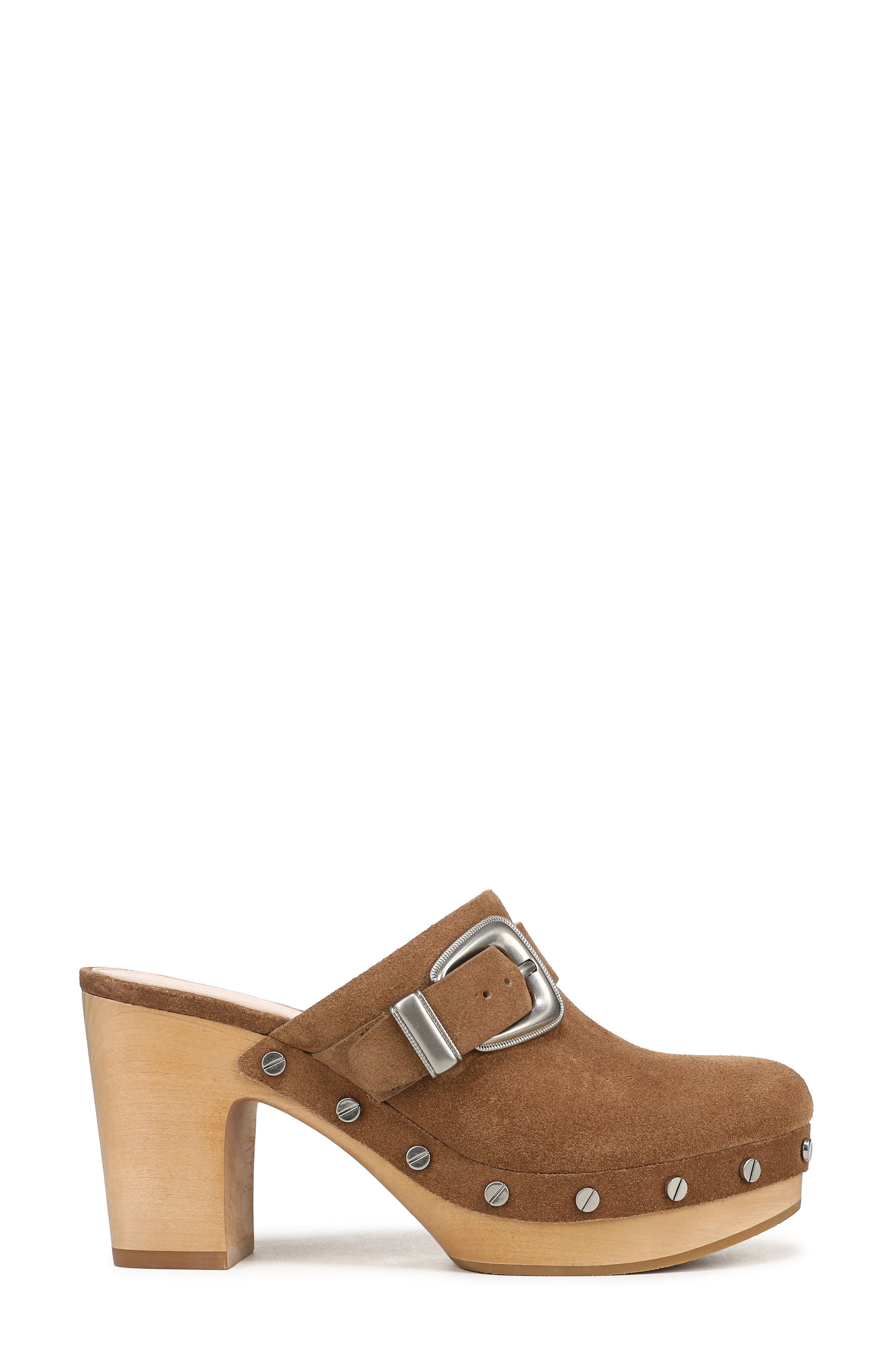 Larken Clog, Alternate, color, CHESTNUT SUEDE
