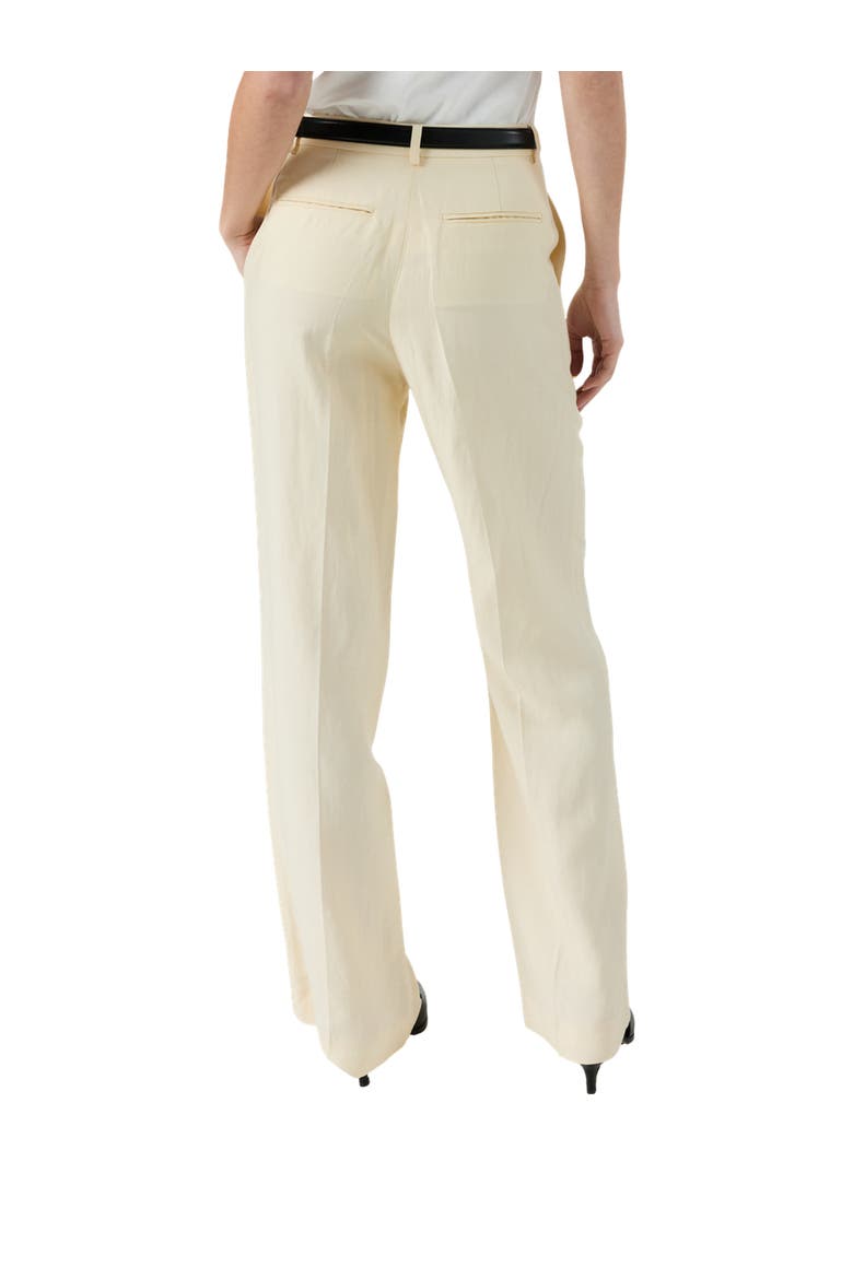 Anya Wide Leg Trousers, Alternate, color, Yellow