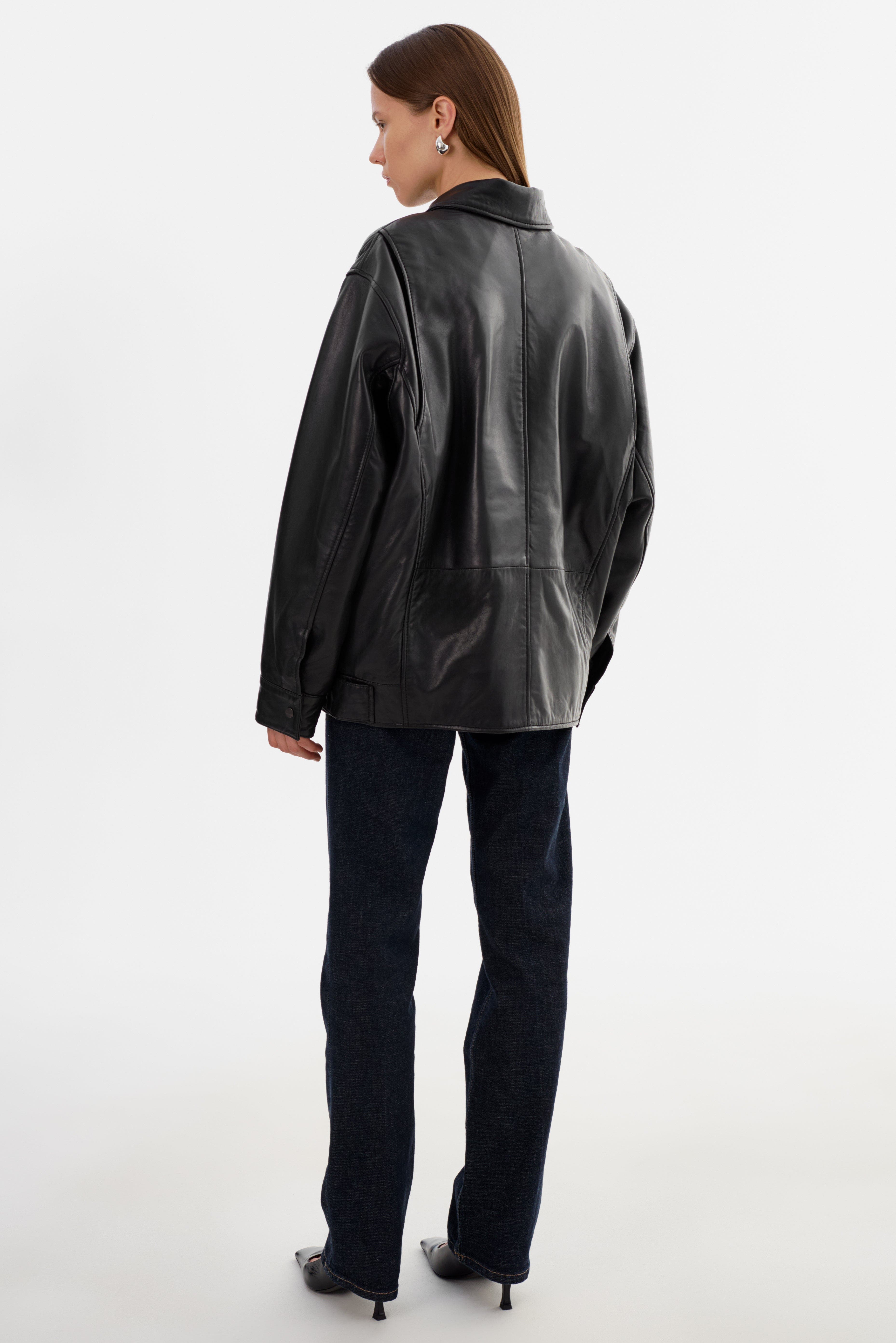 LAMARQUE THEIA | Leather Bomber Jacket (Women) | Nordstrom