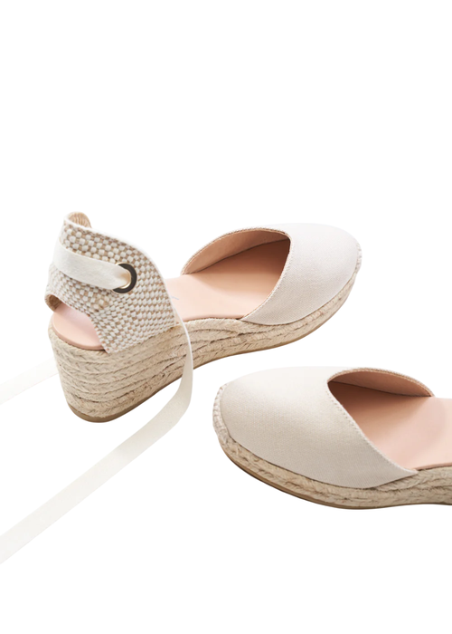 VISCATA VISCATA GAVA CANVAS ESPADRILLE WEDGES