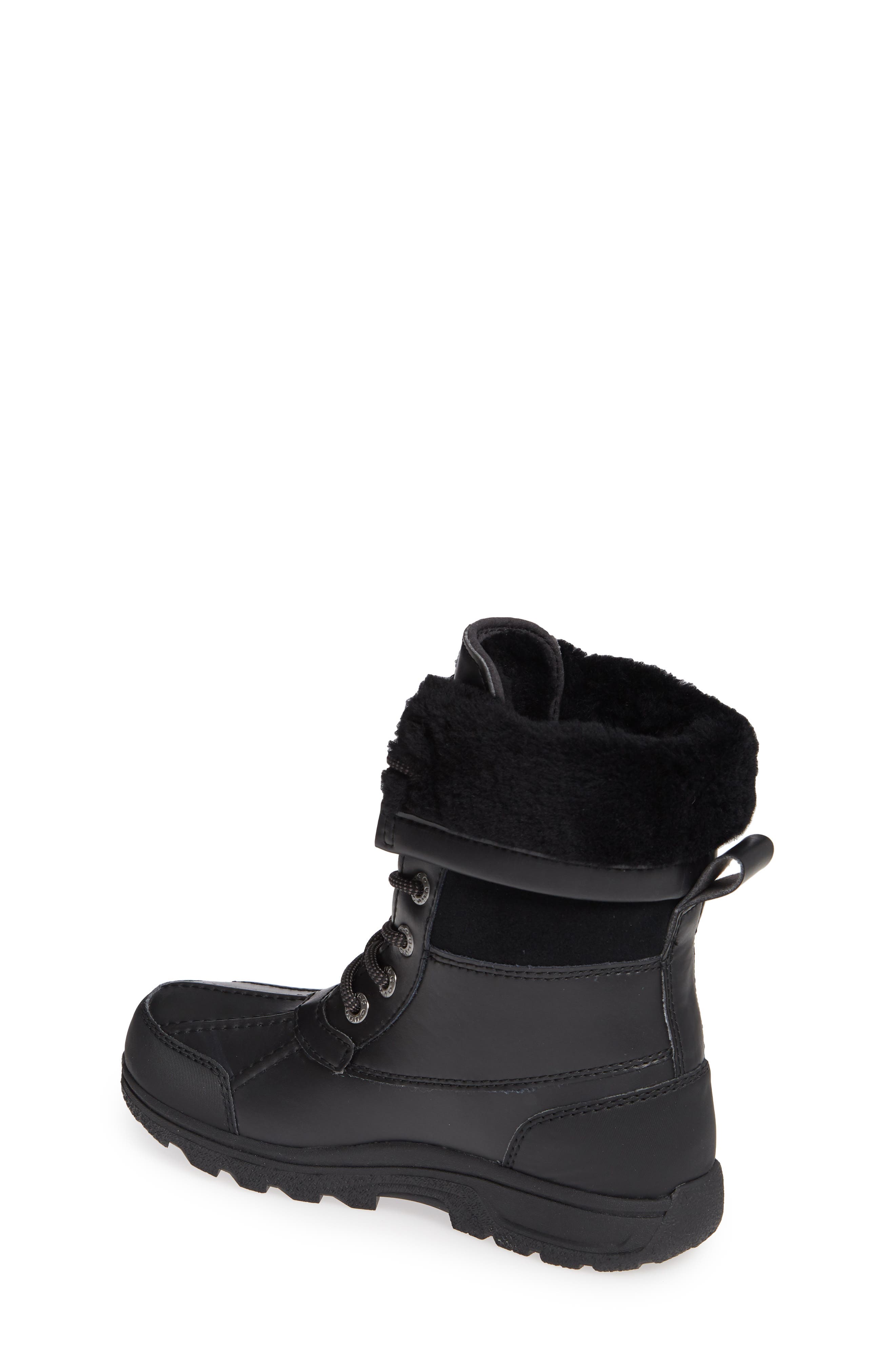 UGG<sup>®</sup> Butte II Waterproof Winter Boot, Alternate, color, Black