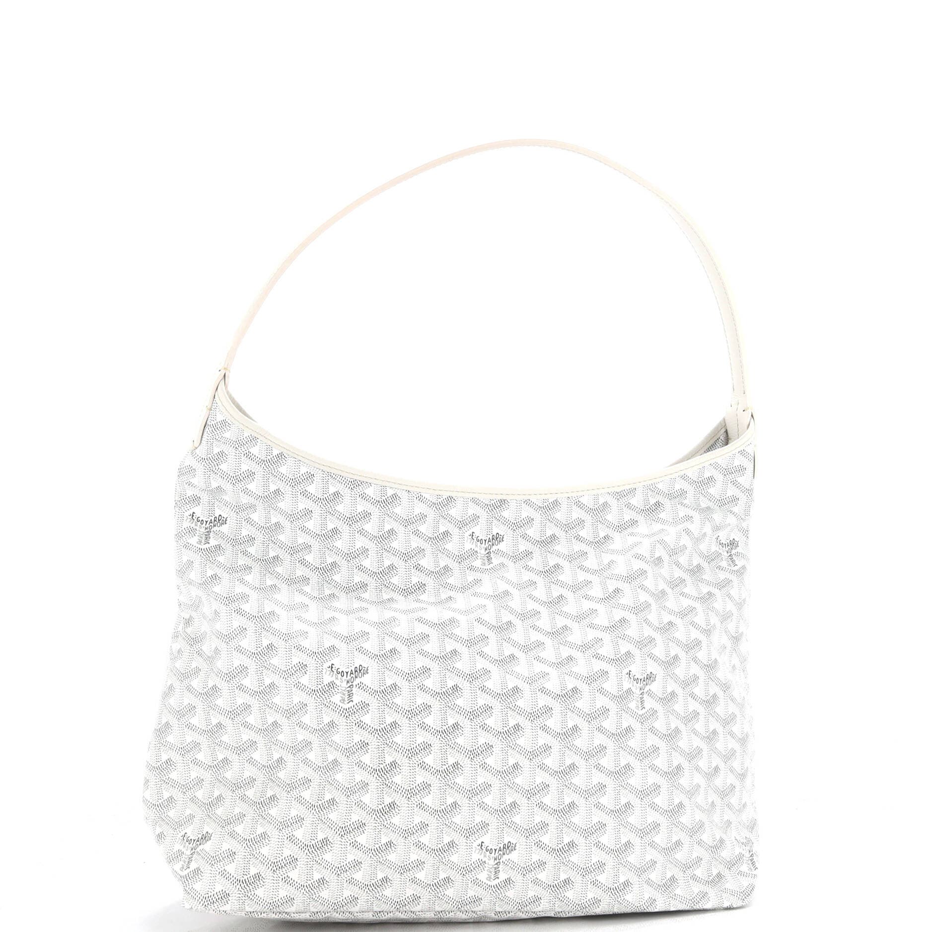 Pre-Owned Goyard Boheme Hobo Coated Canvas, Alternate, color, 