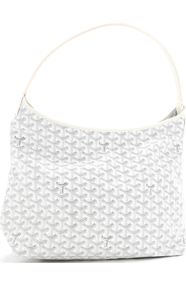 Pre-Owned Goyard Boheme Hobo Coated Canvas, Alternate, color,