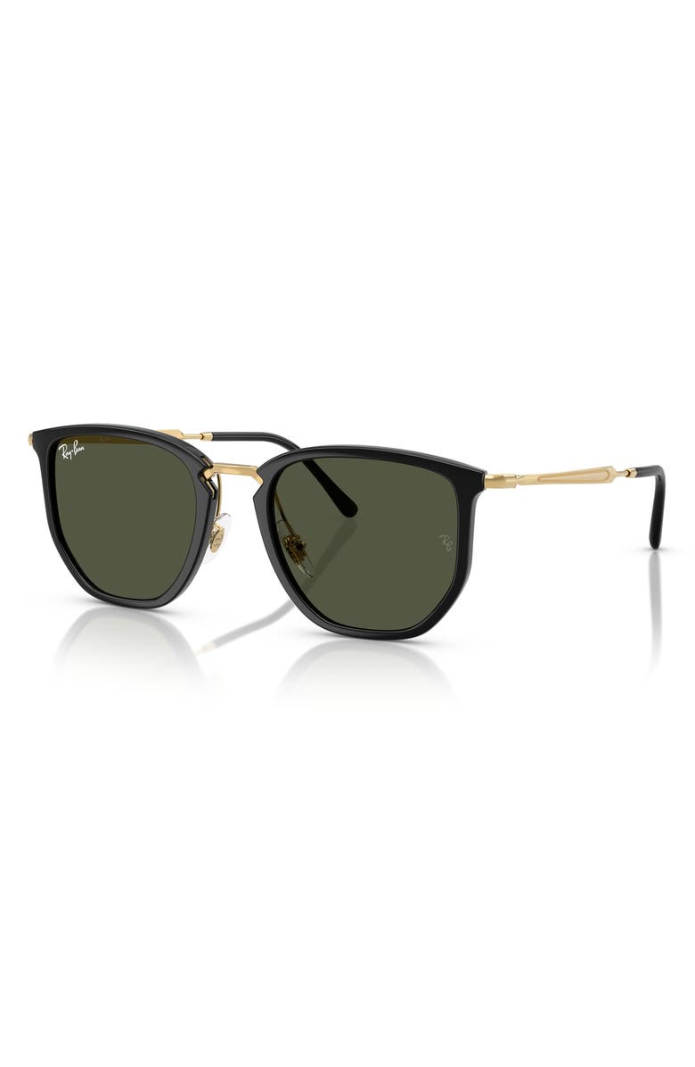 Ray-Ban 53mm Phantos Sunglasses, Alternate, color, Black