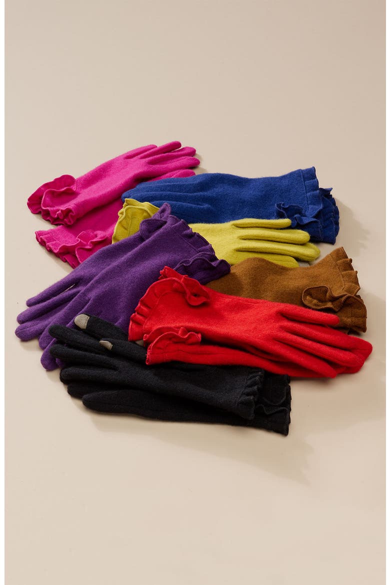 'Touch' Tech Gloves, Alternate, color, LACQUER RED