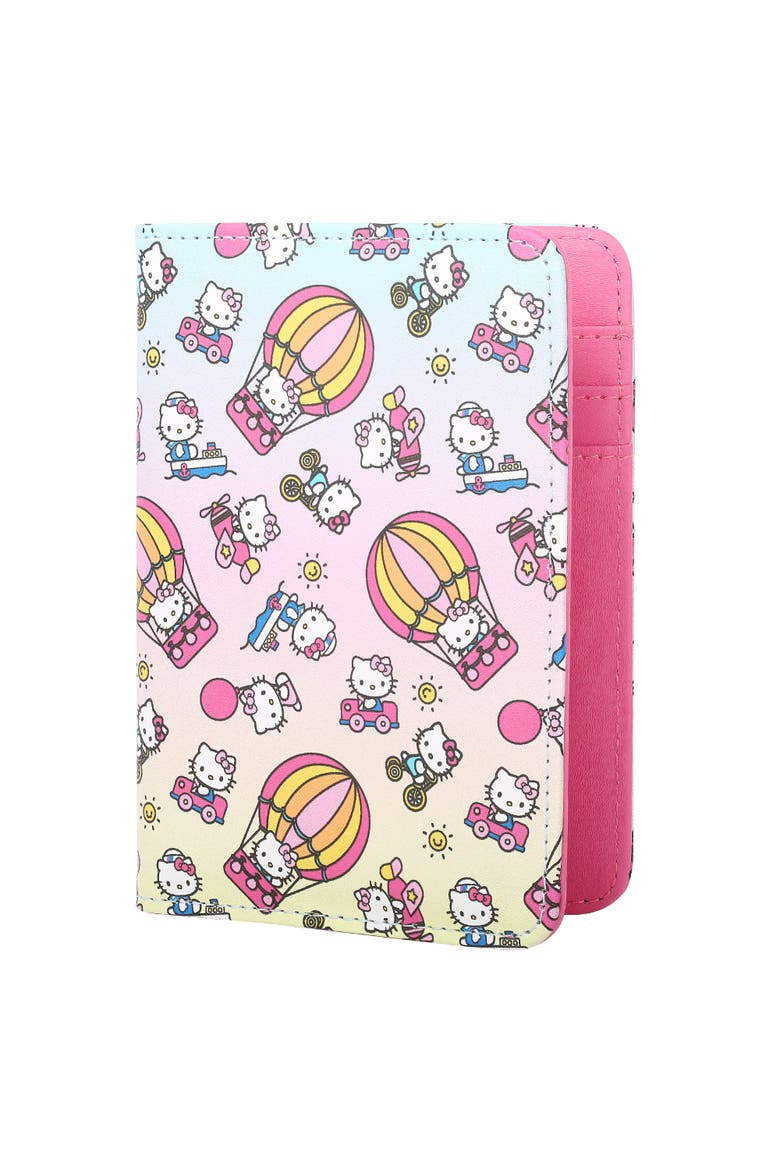 Passport Holder Travel, Main, color, Multicolor, pink