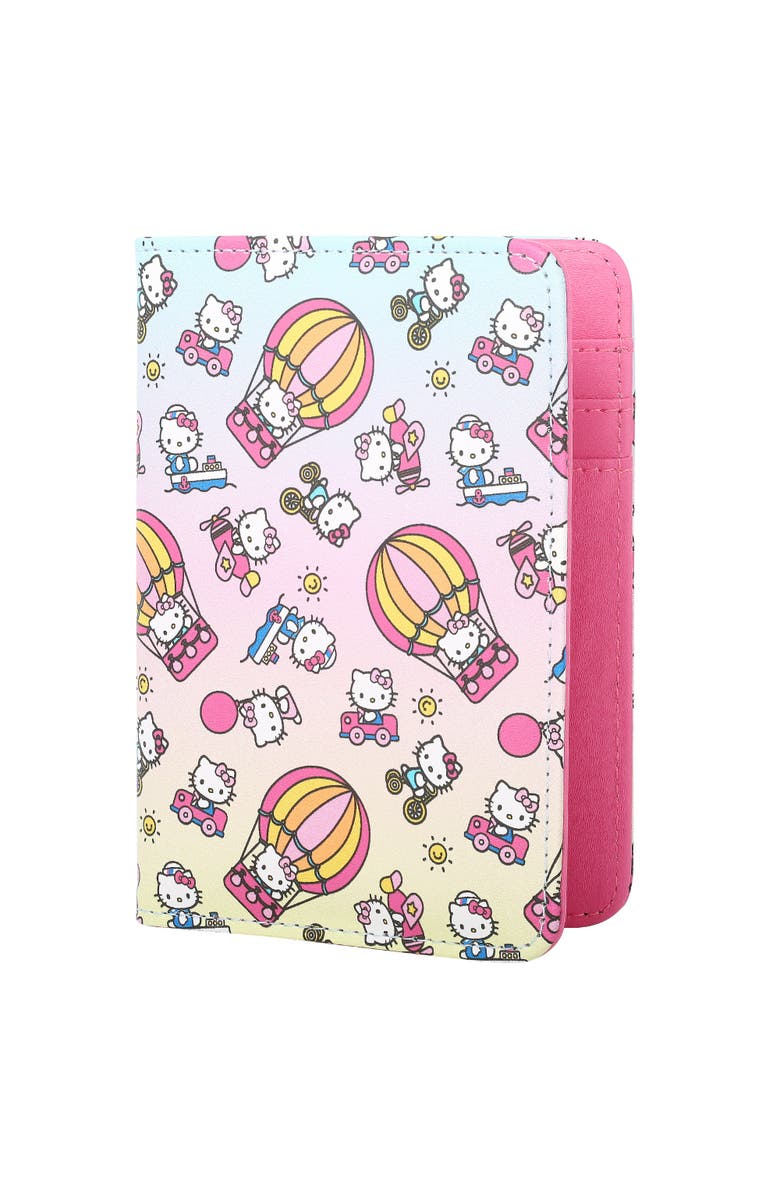 Hello Kitty Passport Holder Travel, Main, color, Multicolor, Pink