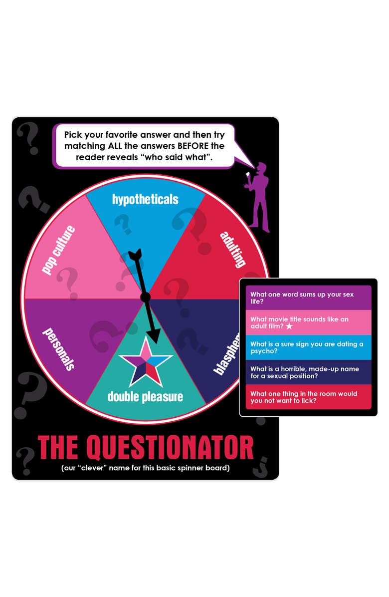 ALL THINGS EQUAL Adult Loaded Questions A Rousing Adult Party Game From All Things Equal, Alternate, color, Multicolored