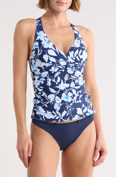 Louise Wrap Tankini Bikini Top