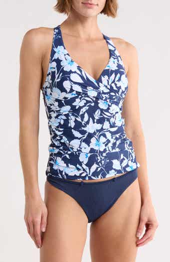 JANTZEN Louise Wrap Tankini Bikini Top