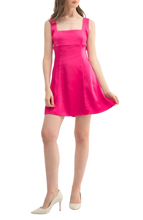 Bow Back Minidress
