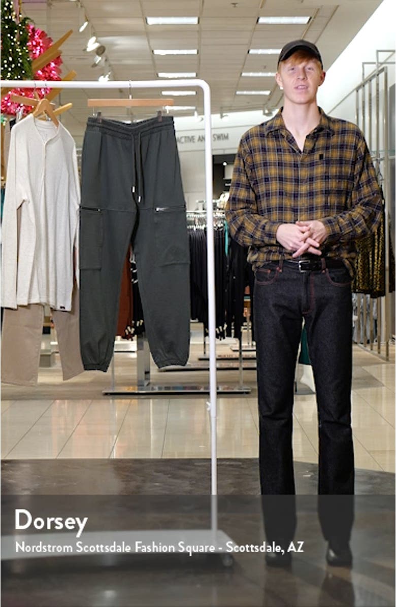 Tapered Pull-On Cargo Joggers, sales video thumbnail