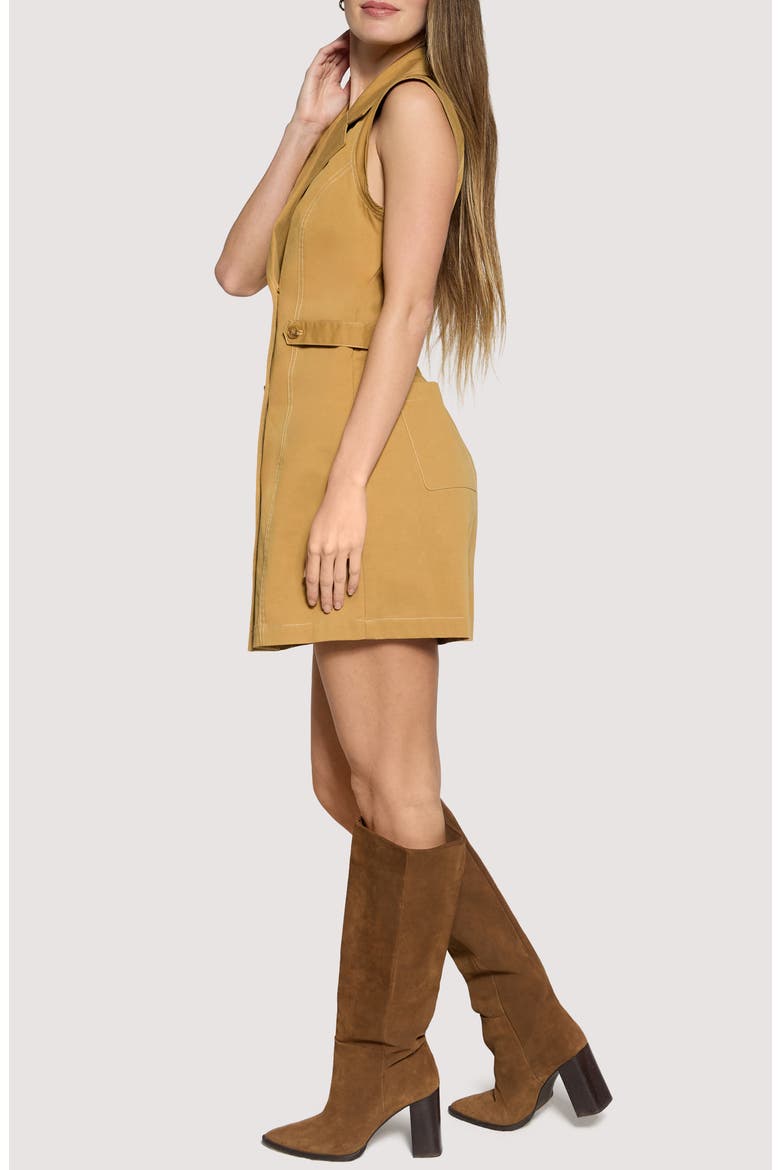 Downtown Edge Romper, Alternate, color, TAN