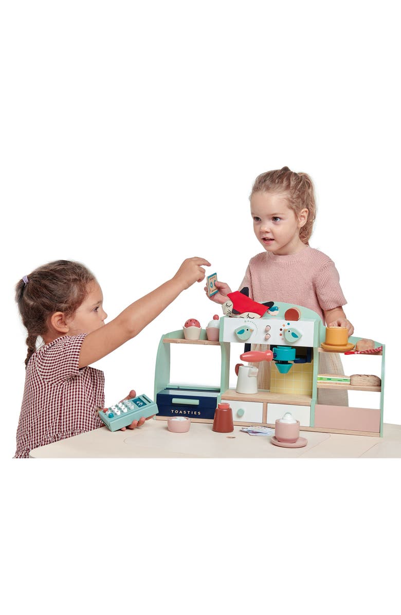 Tender Leaf Toys Mini Chef Bird's Nest Café Wooden Playset, Alternate, color, Multi