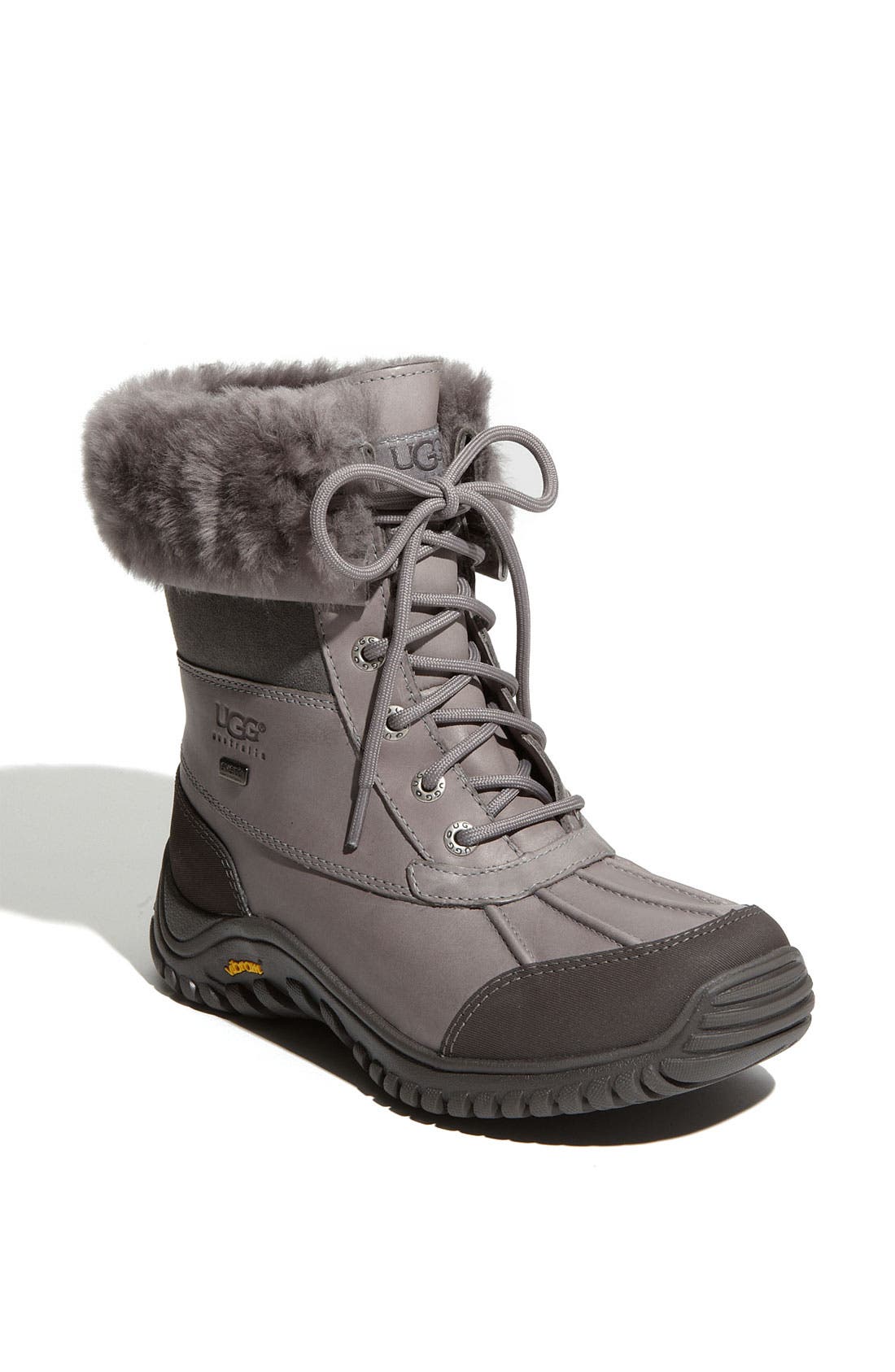 Adirondack II Waterproof Boot, Main, color, GREY