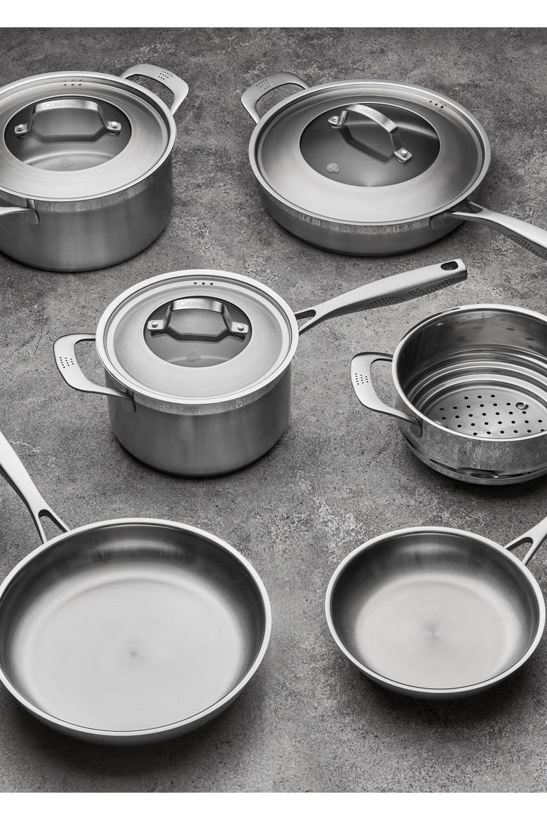 iD3® SS 9-Piece Cookset, Alternate, color, SILVER