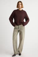 Modern Citizen Sonya Textured Organic Cotton Sweater