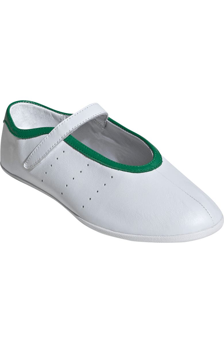 adidas Stan Smith Lo Ballet Sneaker, Main, color, Ftwr White/ Ftwr White/ Green