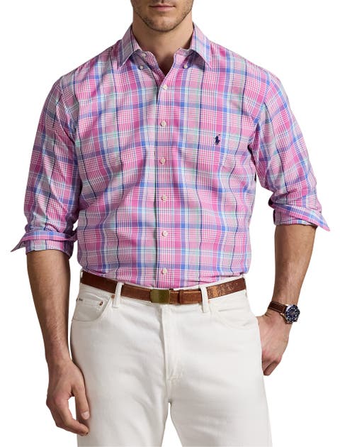 Big & Tall Performance Oxford Sport Shirt