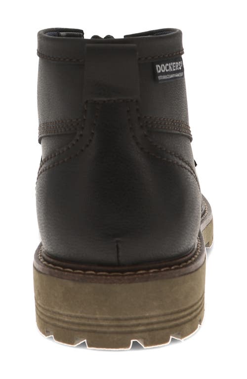 Dockers Mens Weston Lightweight Lugged Casual Boot In Black