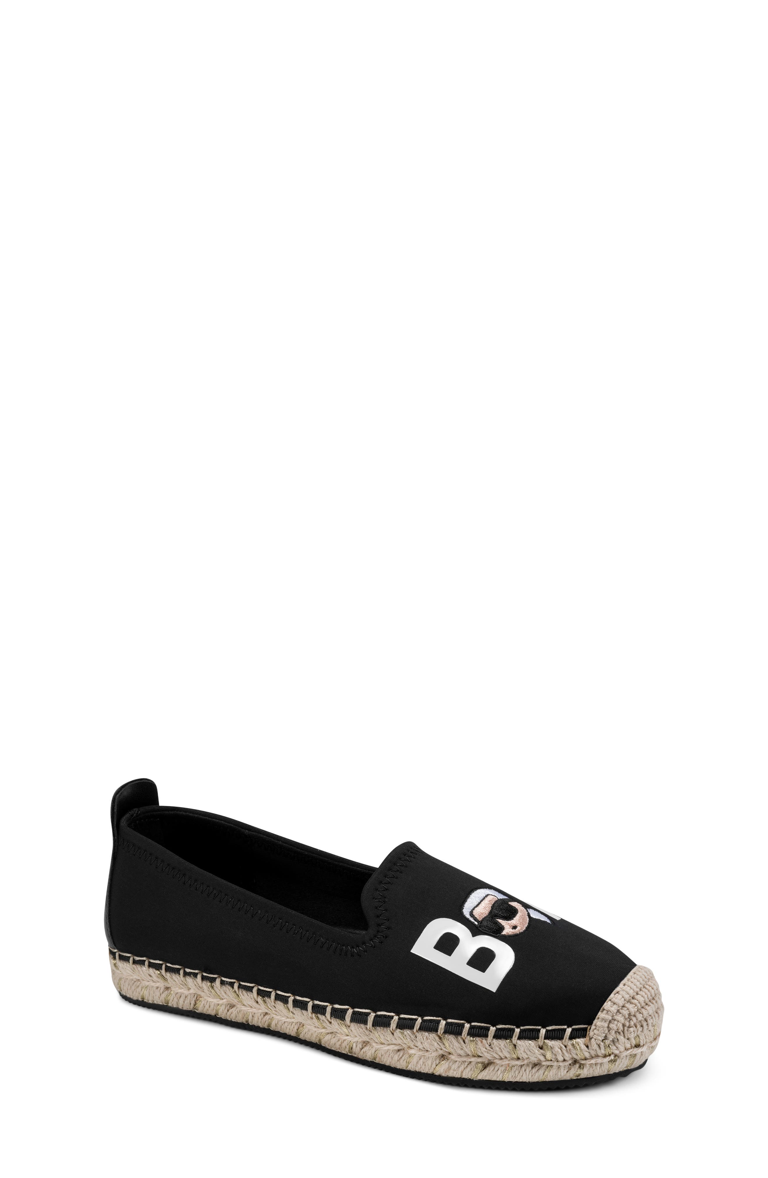KARL LAGERFELD PARIS Michaela Bonjour Espadrille, Main, color, Black