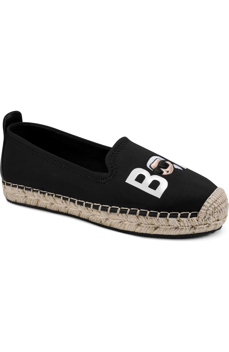 KARL LAGERFELD PARIS Michaela Bonjour Espadrille, Main, color, Black