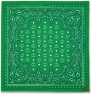 MCM Paisley Cotton-Silk Scarf
