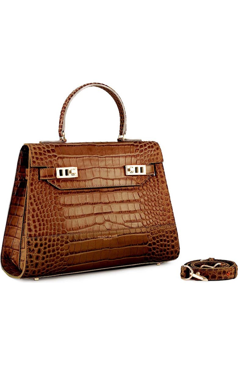 Teddy Blake Kim Croco 14", Alternate, color, Brown