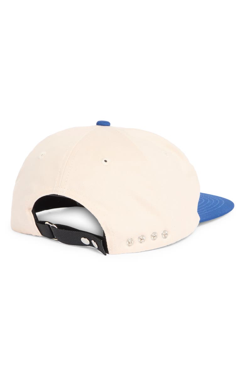DIET STARTS MONDAY Embroidered Logo Colorblock Hat, Alternate, color, Natural/ Blue