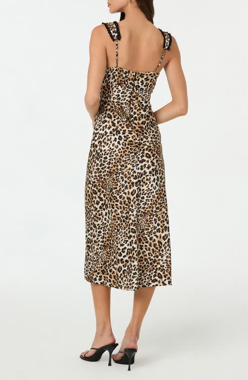 Astr The Label Lace Trim Satin Slipdress