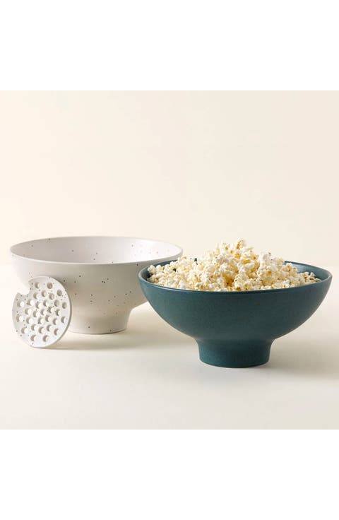 The Popcorn Bowl with Kernel Sifter