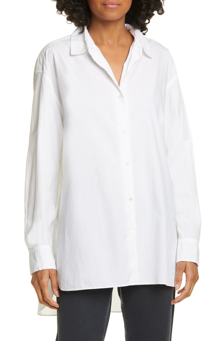 Nili Lotan NL Cotton Shirt, Main, color,