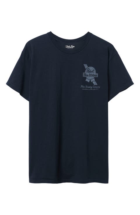 Pabst Blue Ribbon® Cotton Graphic T-Shirt